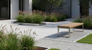 Minimalist landscaping