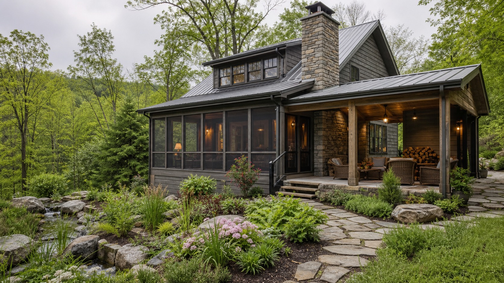 How to Design a Rural Retreat That’s Peaceful Year-Round