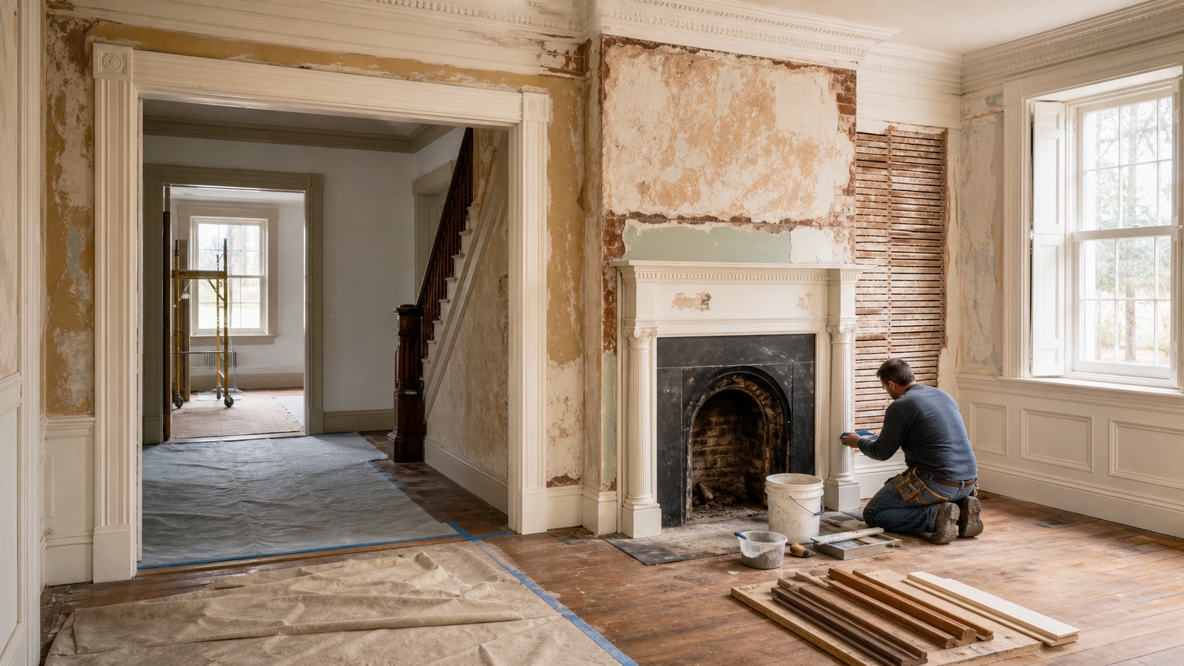 Featured image for What You Need to Know Before Restoring a Historic House